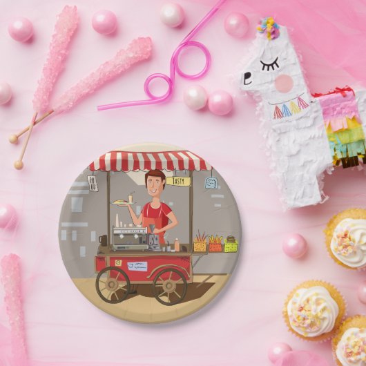 Assiettes En Carton Panier alimentaire (Fête)