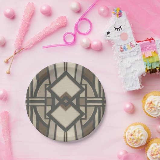 Assiettes En Carton Panneau Déco neutre I (Fête)