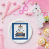 Assiettes En Carton Panneau Lavage de voiture (Fête)