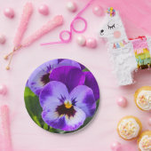 Assiettes En Carton Pansy de pong géant remplit ce (Fête)