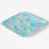 Assiettes En Carton Pape Motif Abstrait Blurred Pretty Pastel Fils (Angulaire)