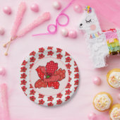 Assiettes En Carton Pape Patchworkmohn (Fête)