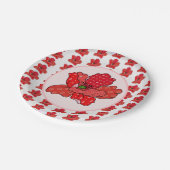 Assiettes En Carton Pape Patchworkmohn (Angle)