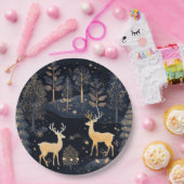 Assiettes En Carton Paper Plate-Christmas Tableware (Fête)