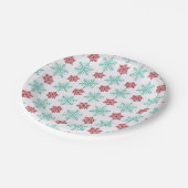 Assiettes En Carton Paper Plate-Christmas Tableware (Angle)