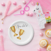 Assiettes En Carton Paper plate upon success (Fête)