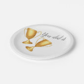 Assiettes En Carton Paper plate upon success (Angle)