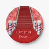 Assiettes En Carton Paper Plates Barbershop (Devant)