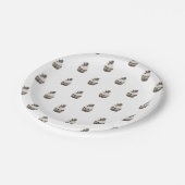 Assiettes En Carton Paper Plates, Oreo Chocolate Cupcake  (Angle)