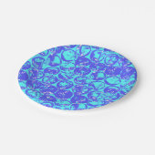 Assiettes En Carton Papier à bulle d'art pop (Angle)