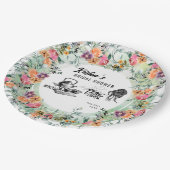 Assiettes En Carton Papier à thé Fête des mariées (Angle)