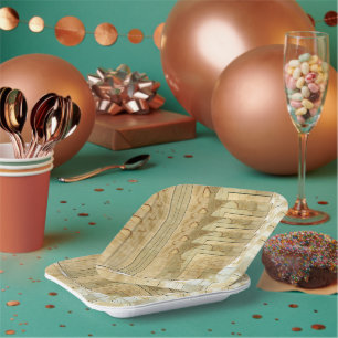 Assiettes En Carton Papier comptable du grand livre à café