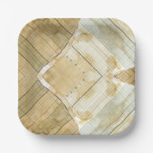 Assiettes En Carton Papier comptable du grand livre à café (Recto)