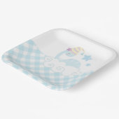 Assiettes En Carton Papier couché Dinosaur (Angulaire)