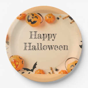 Assiettes En Carton Papier et Plaques de fête Halloween