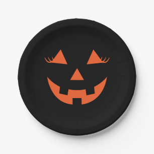 Assiettes En Carton Papier Halloween