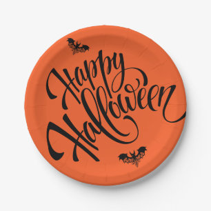 Assiettes En Carton Papier Halloween