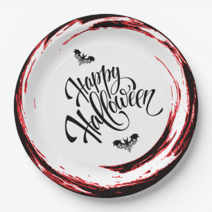 Assiettes En Carton Papier Halloween