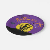 Assiettes En Carton Papier Halloween éffrayant & Plaques de fête (Angle)
