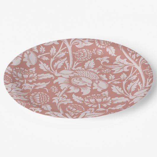 ASSIETTES EN CARTON PAPIER NAPKIN : WILLIAM MORRIS : FLORAL (Angle)