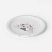 Assiettes En Carton Papier Panda Cute Plaques d'anniversaire (Angle)