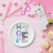 Assiettes En Carton Papier & Plaques de Parti Espérance - Christian Fa (Fête)