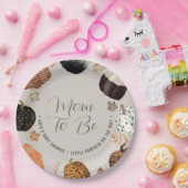 Assiettes En Carton Papier pour Baby Shower «Future maman, futur petit (Fête)