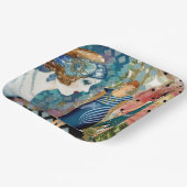 Assiettes En Carton Papiers Art déco (Angulaire)