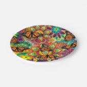 Assiettes En Carton Papillon (Angle)