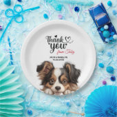 Assiettes En Carton Papillon (Fête)