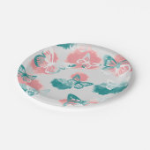 Assiettes En Carton Papillon (Angle)