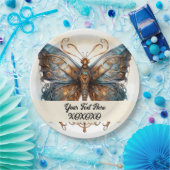 Assiettes En Carton Papillon de la fête de Steampunk (Fête)
