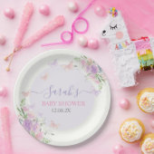 Assiettes En Carton Papillon Lilac enchanté (Fête)