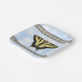 Assiettes En Carton Papillon Southwest Yellow Swallowtail Blue Sky (Angulaire)
