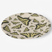 Assiettes En Carton Papillons à queue jaune du sud-ouest partout (Angle)