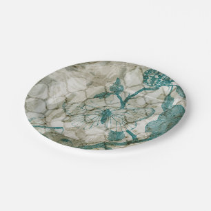 Assiettes En Carton Papillons arabes VI