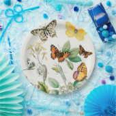 Assiettes En Carton Papillons, Caterpillar, William Forsell Kirby (Fête)