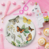 Assiettes En Carton Papillons, Caterpillar, William Forsell Kirby (Fête)