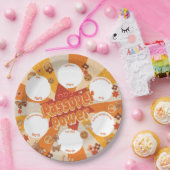 Assiettes En Carton Pâque Power-Retro (Fête)