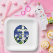 Assiettes En Carton Pâques Cross Fête (Fête)