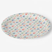 Assiettes En Carton Pâques Egg Pastel Serenade (Angle)