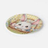 Assiettes En Carton Pâques joyeuses et dynamiques dans un arrière - pl (Angle)