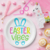 Assiettes En Carton Pâques Vibes Pastel (Fête)