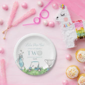 Assiettes En Carton Par-Tee Blue Golf 2e fête d'anniversaire (Fête)