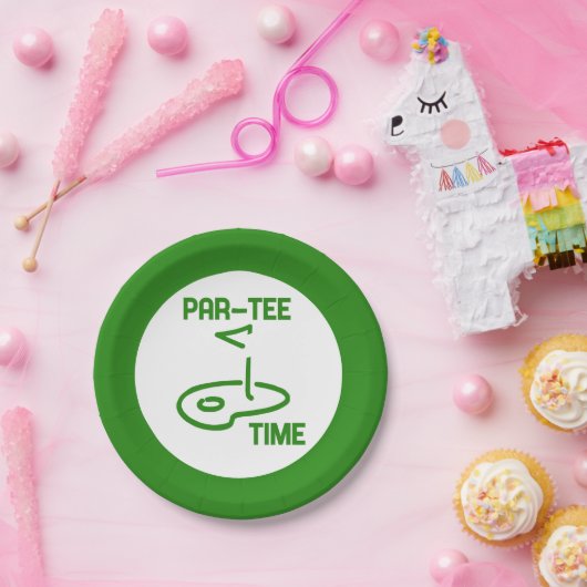 Assiettes En Carton Par Tee Time (Fête)