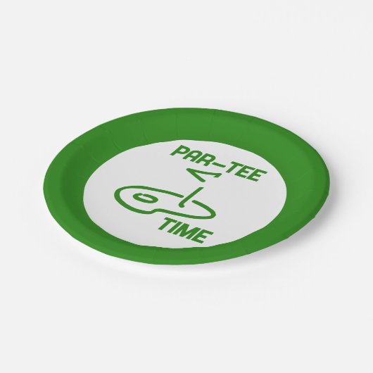 Assiettes En Carton Par Tee Time (Angle)