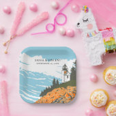 Assiettes En Carton Parc national Acadia Mariage Retro (Fête)