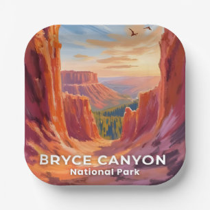 Assiettes En Carton Parc national de Bryce Canyon Voyage Utah
