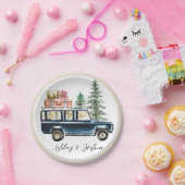 Assiettes En Carton Parc National Van Road trip Plaque papier (Fête)