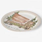 Assiettes En Carton Parc National Van Road trip Plaque papier (Angle)